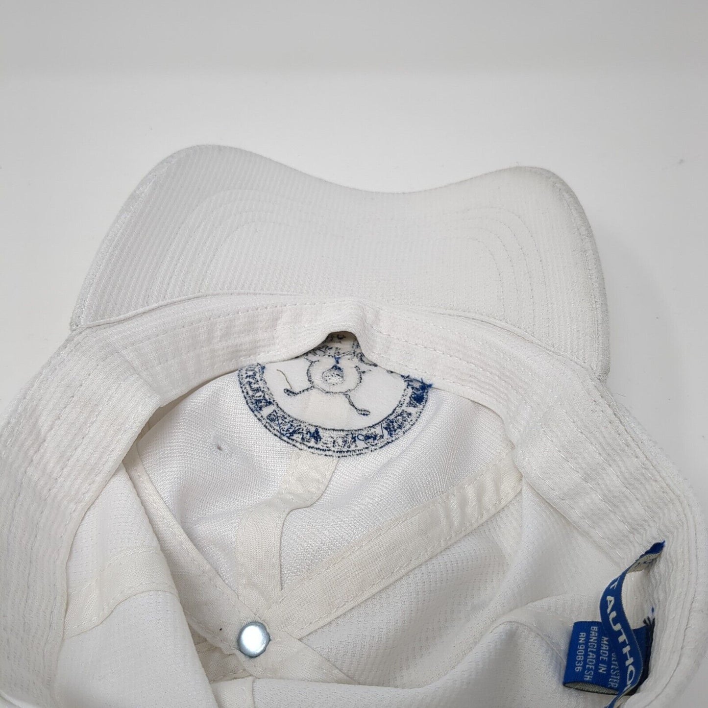Linking Up Fore Kids Blue Cross of Idaho Strapback Hat White One Size Adjustable