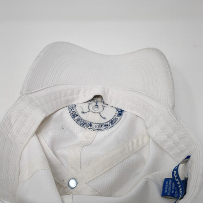 Linking Up Fore Kids Blue Cross of Idaho Strapback Hat White One Size Adjustable