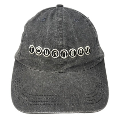 Sportcap Baseball Cap Gray OSFM Tourneau Logo Cotton Slideback Adjustable Hat