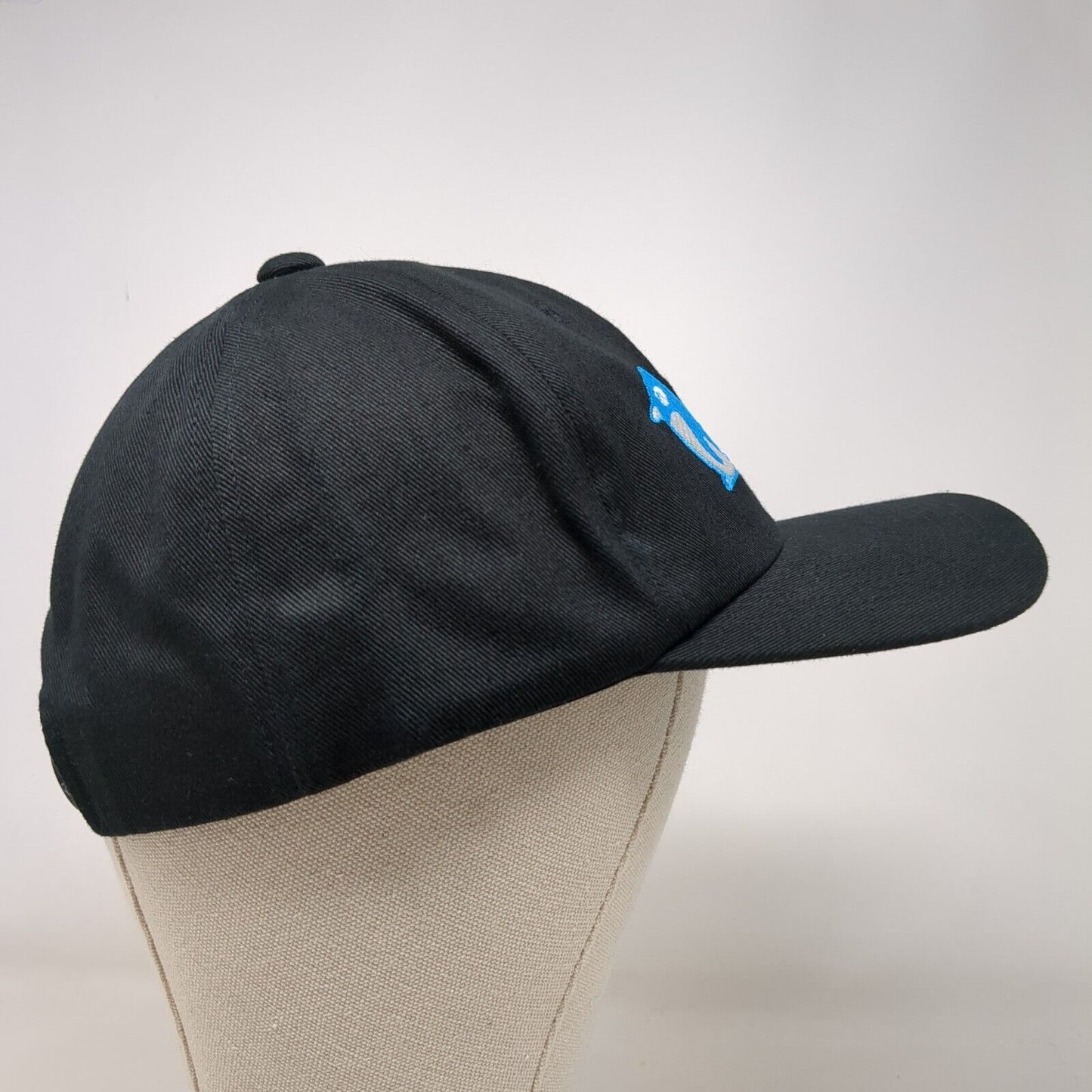 The Penguin Museum Snapback Hat Black OSFA Adjustable Embroidered Cotton