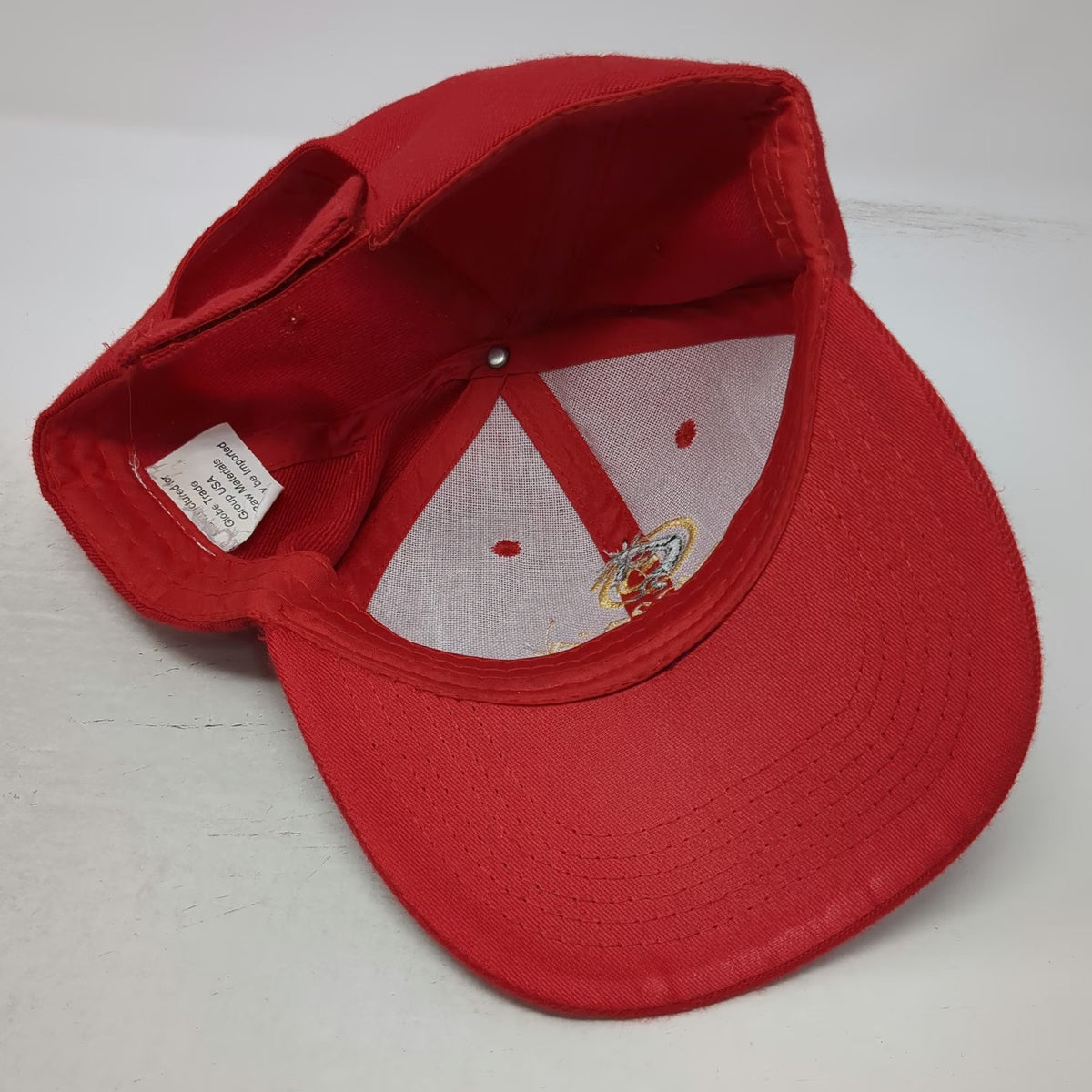 Sedona Arizona Kokopelli Red Baseball Cap One Size Strapback Embroidered Hat AZ