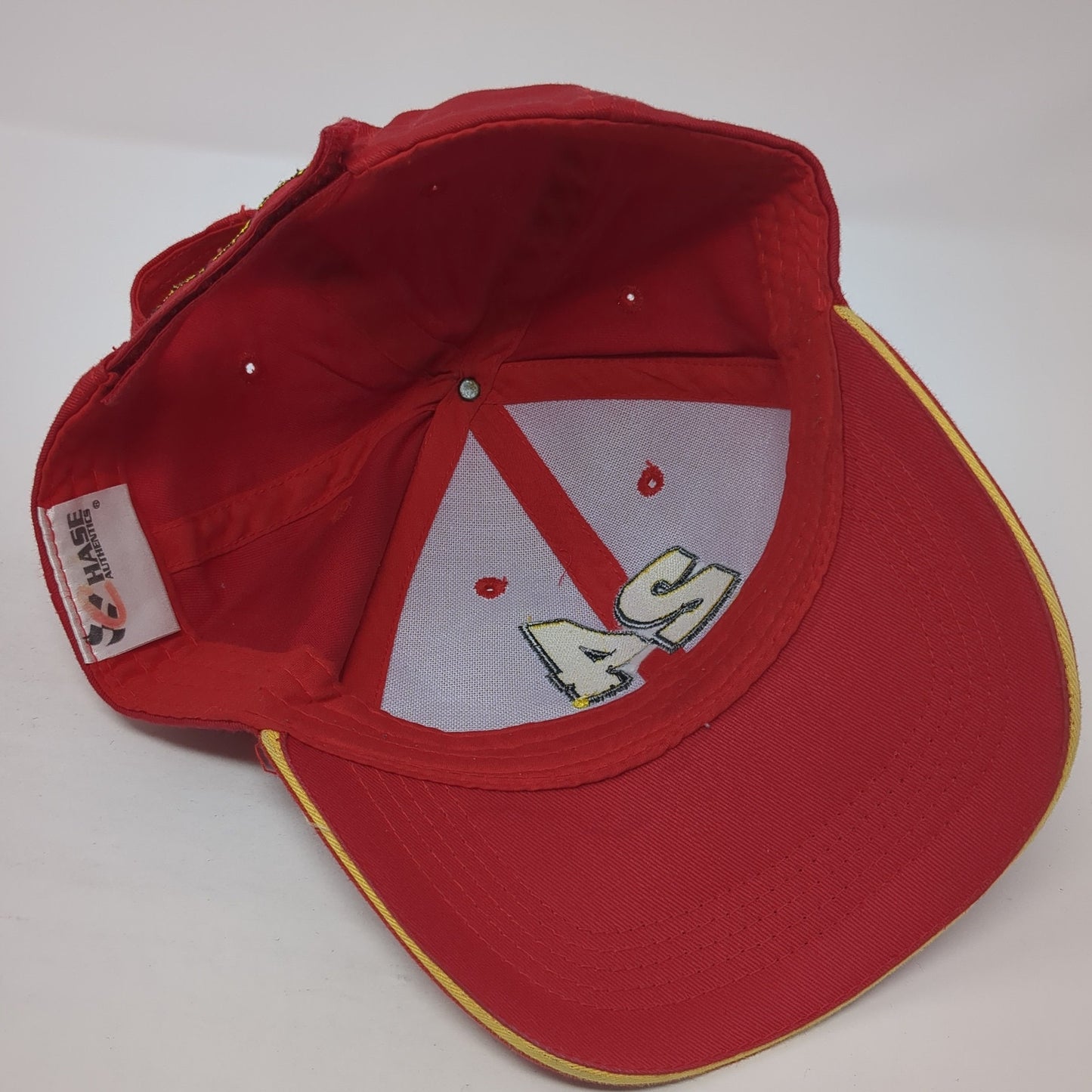 24 Jeff Gordon Strapback Hat Red One Size Adjustable Embroidered Chase