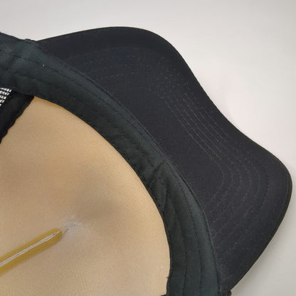 Black One Size Trucker Hat Mesh Snapback Rope Shamrock RB14 Irish Flag White Hat