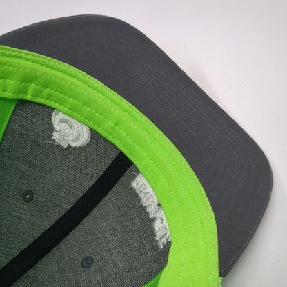 Richardson Trucker Hat Gray Green Pinnacle Shooting Sports OSFM Snapback Mesh