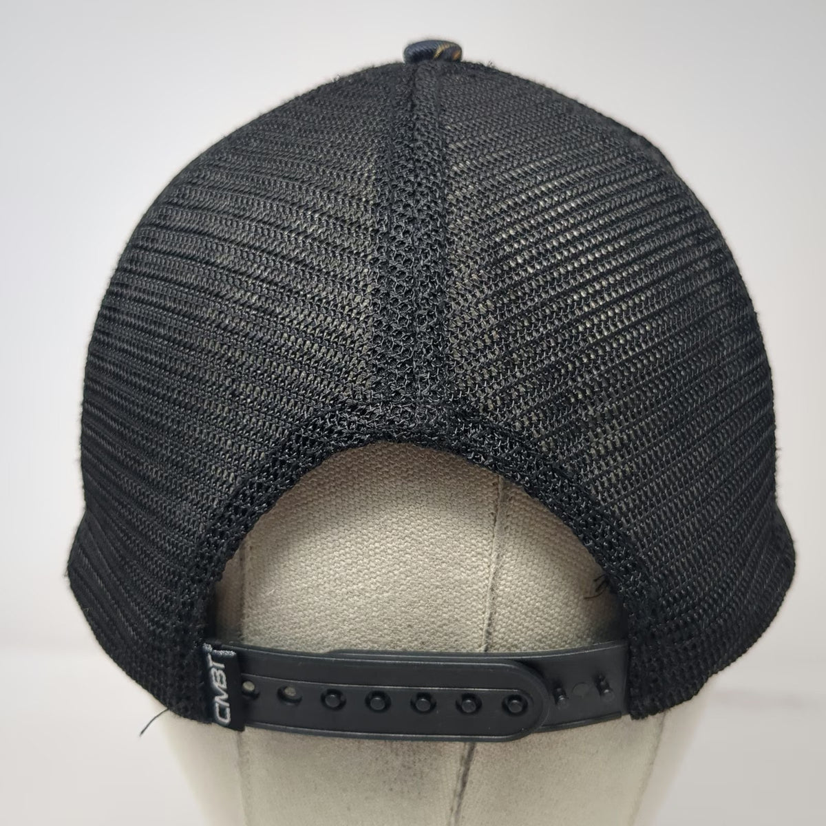 Combat Iron Apparel Co Trucker Hat Black Red Green One Size Pineapple Skull