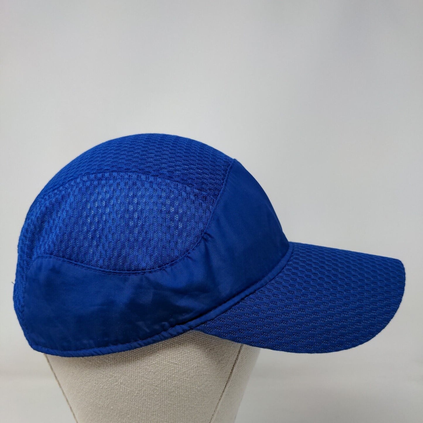 Augusta Sportswear Strapback Hat Blue One Size Adjustable Mesh Athletic Blank