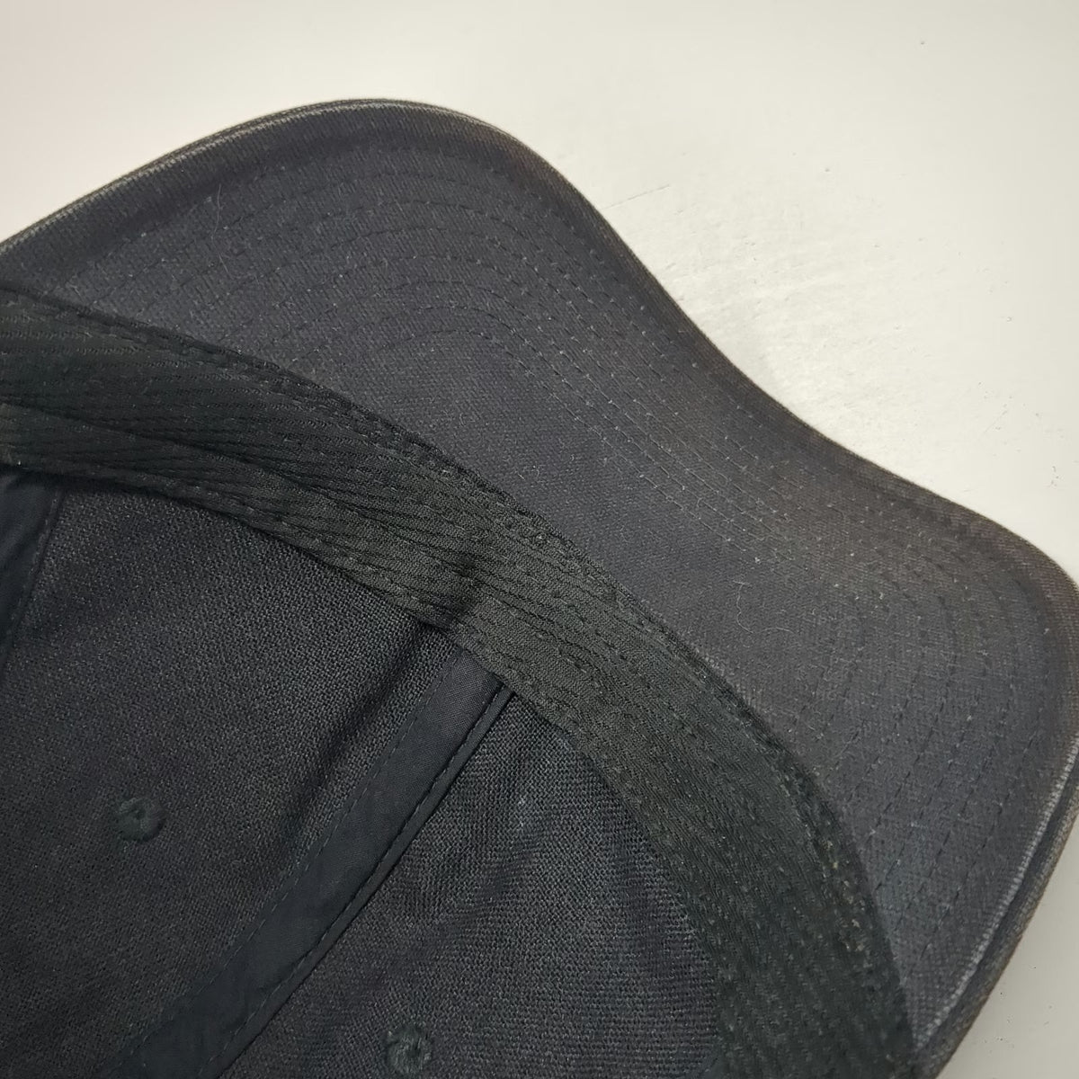 Dickies Snapback Hat Black One Size Logo Patch Workwear Heavy Canvas Cotton Cap