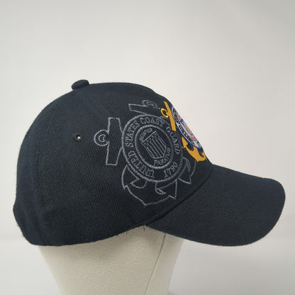 United States Coast Guard 1790 Semper Paratus Baseball Cap Black OS Santo Cap