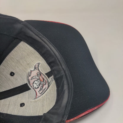 Twins Enterprise Men's Strapback Hat Black OSFA Embroidered Tampa Bay Buccaneers