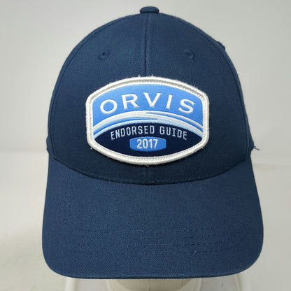 Orvis Snapback Blue White One Size Endorsed Guide 2017 Patch Cotton Fishing Hat
