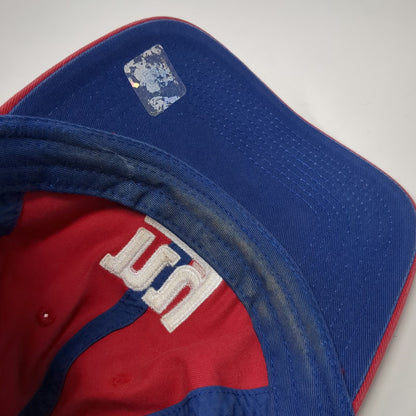 New York Giants NFL Reebok Cap Red One Size Adjustable Slideback Embroidered Hat