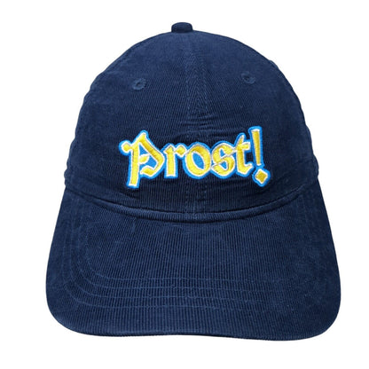 Prost! Slideback Hat Blue One Size Adjustable Embroidered Port Authority Cotton
