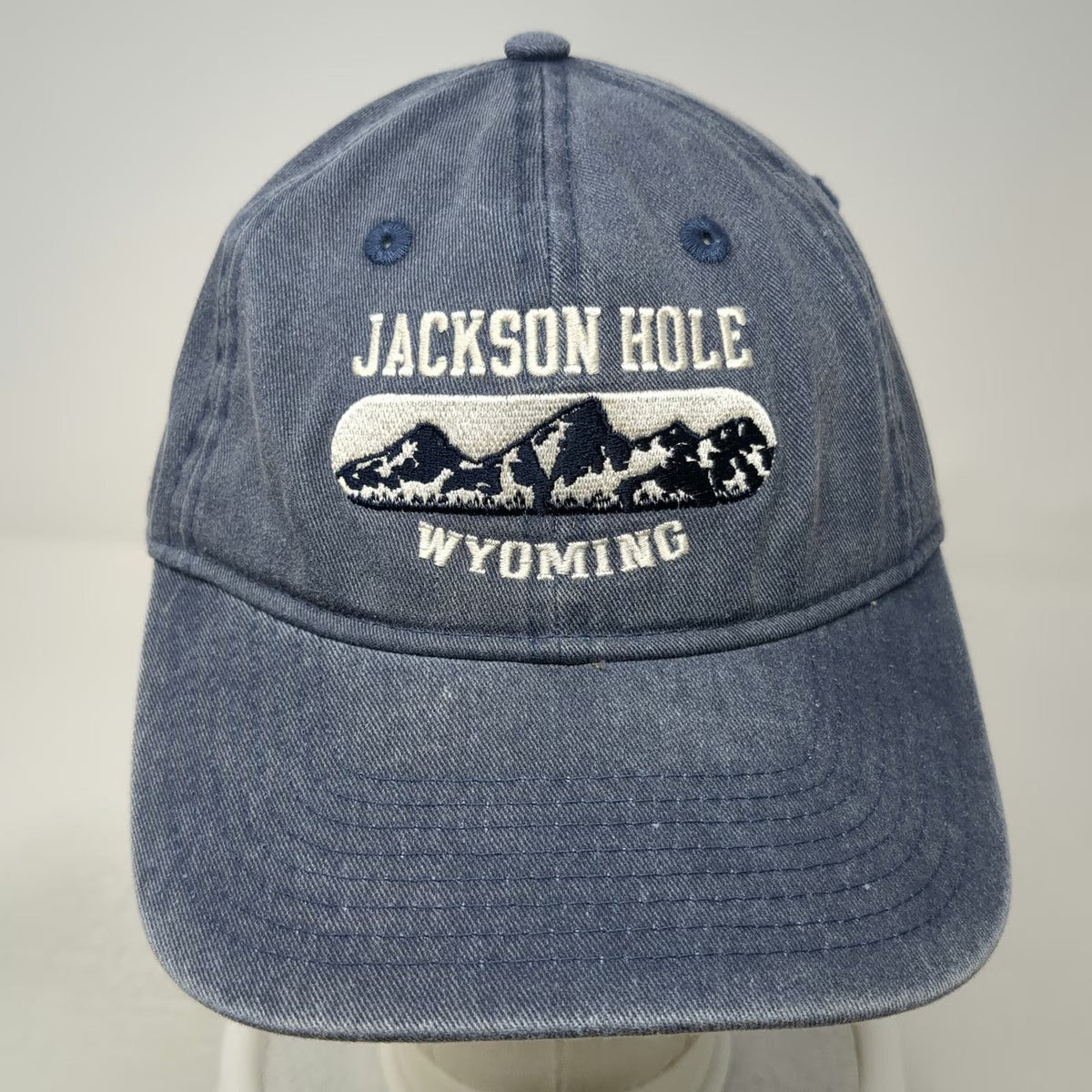 Gear for Sports Jackson Hole Wyoming Blue One Size Baseball Cap Slideback Hat