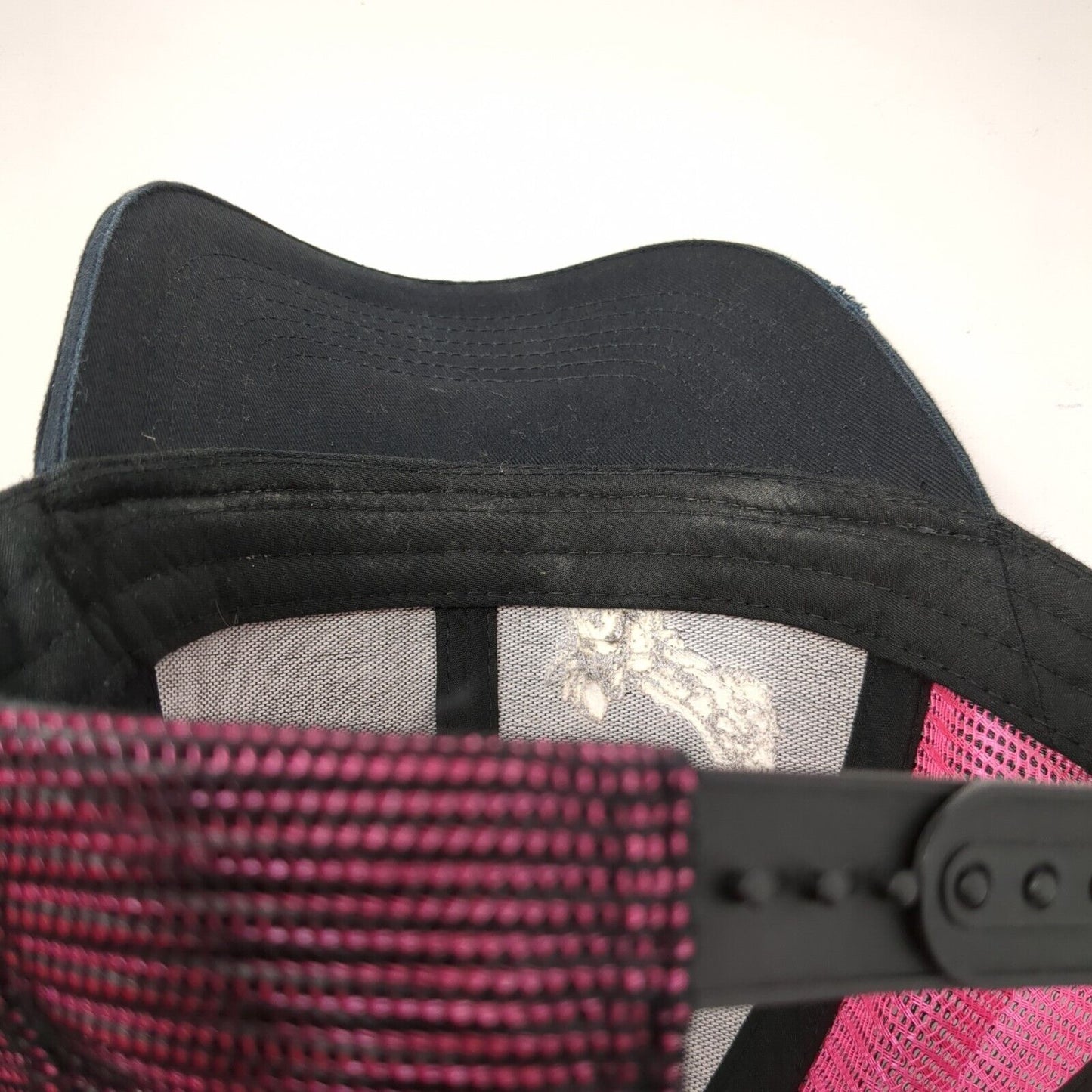 Port Authority Snapback Mesh Back Trucker Hat Multi One Size Embroidered