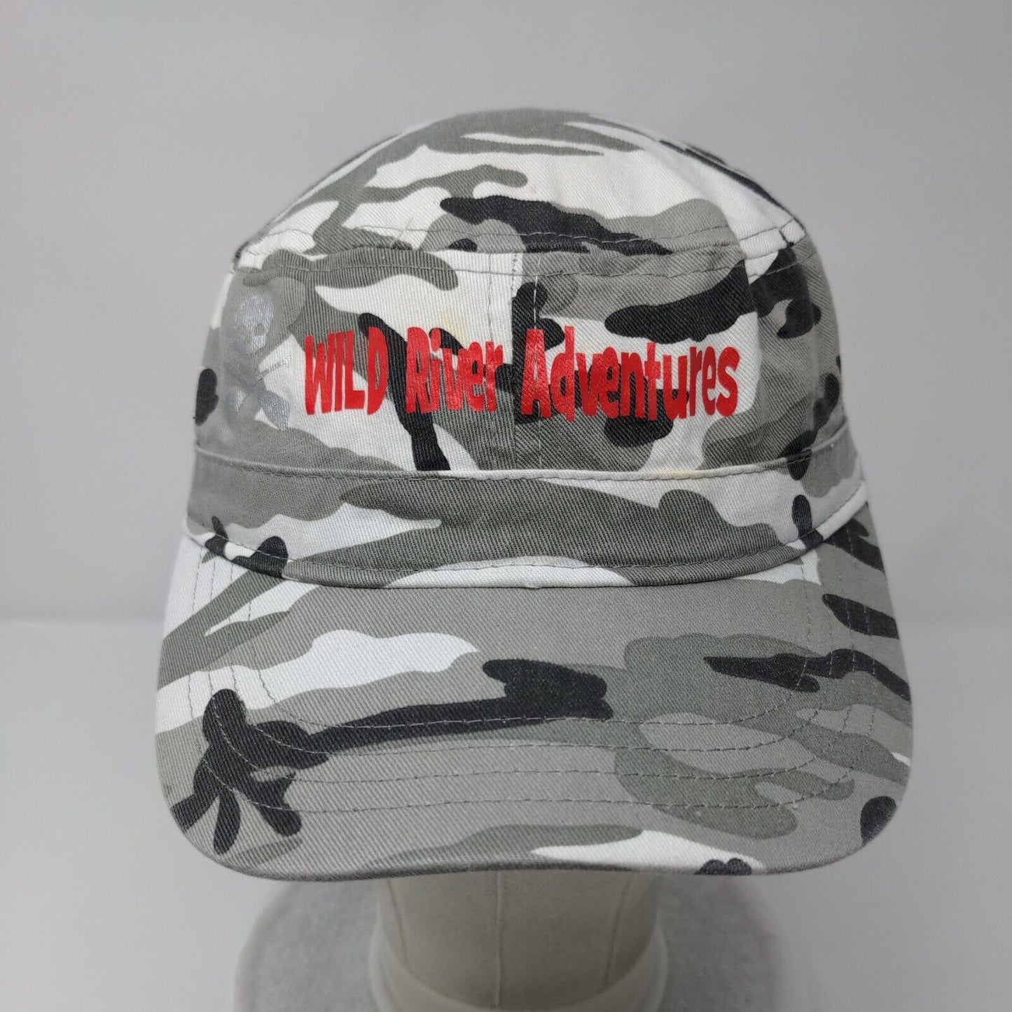 Wild River Adventures Strapback Cadet Army Cap Hat Camo One Size