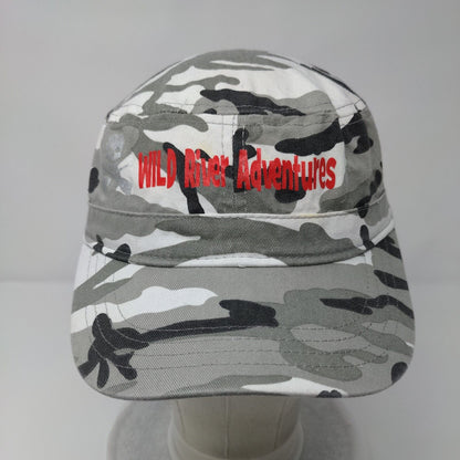 Wild River Adventures Strapback Cadet Army Cap Hat Camo One Size