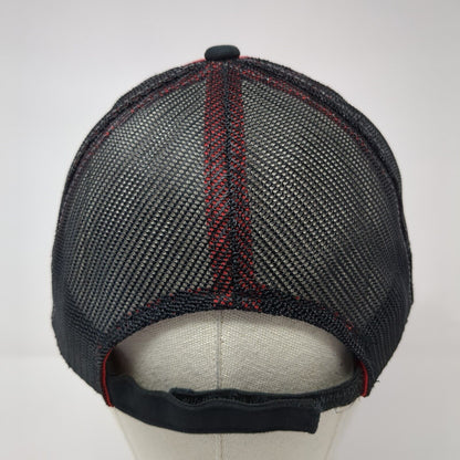 J&J Farms Estelline, SD Strapback Trucker Hat Red One Size Mesh Back