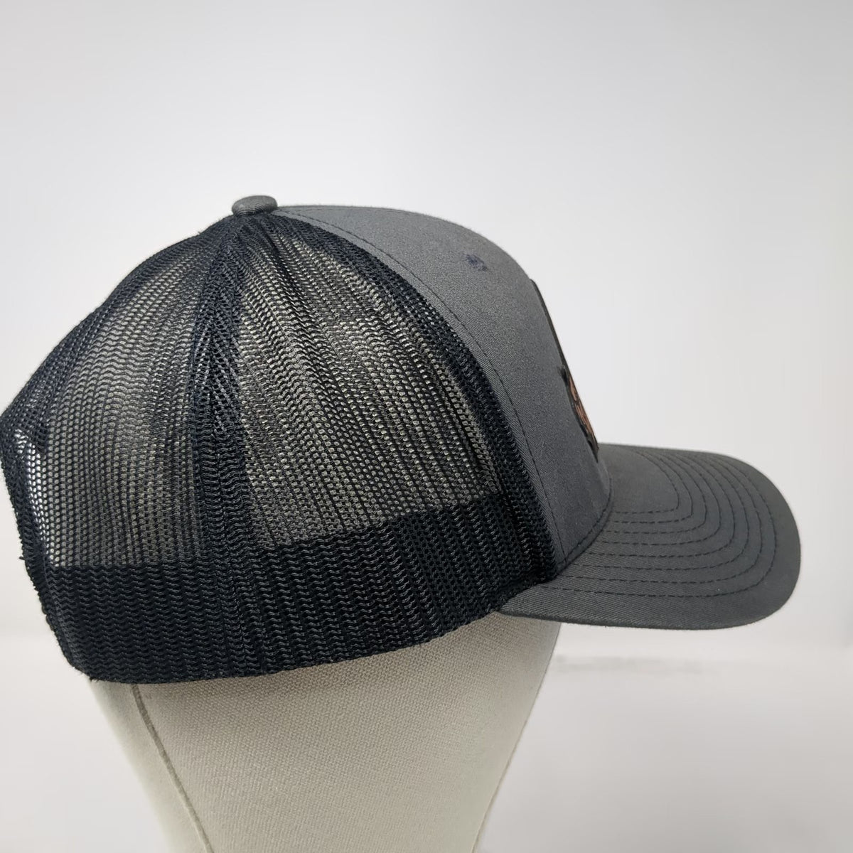Richardson Trucker Hat Gray One Size Mad Bomber Brewing Co Hayden Idaho Mesh
