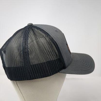 Richardson Trucker Hat Gray One Size Mad Bomber Brewing Co Hayden Idaho Mesh