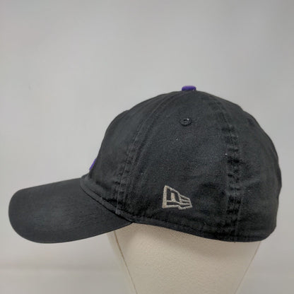 New Era Men's Fitted Hat Black XL Embroidered Colorado Rockies Logo XL 49Forty