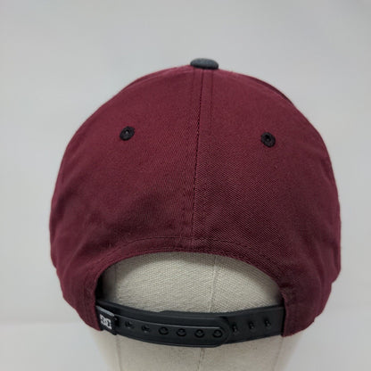 DC Snapback Hat Red One Size Adjustable Embroidered The Classics Yupoong