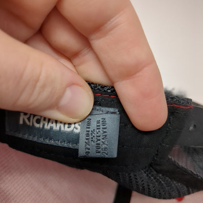 Richardson 112 Snapback Mesh Back Trucker Hat Red OSFA Colorblock