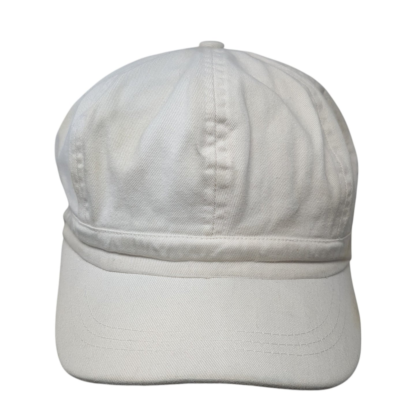 Unbranded Fitted Cadet Army Cap Hat White One Size Solid Blank Outdoor