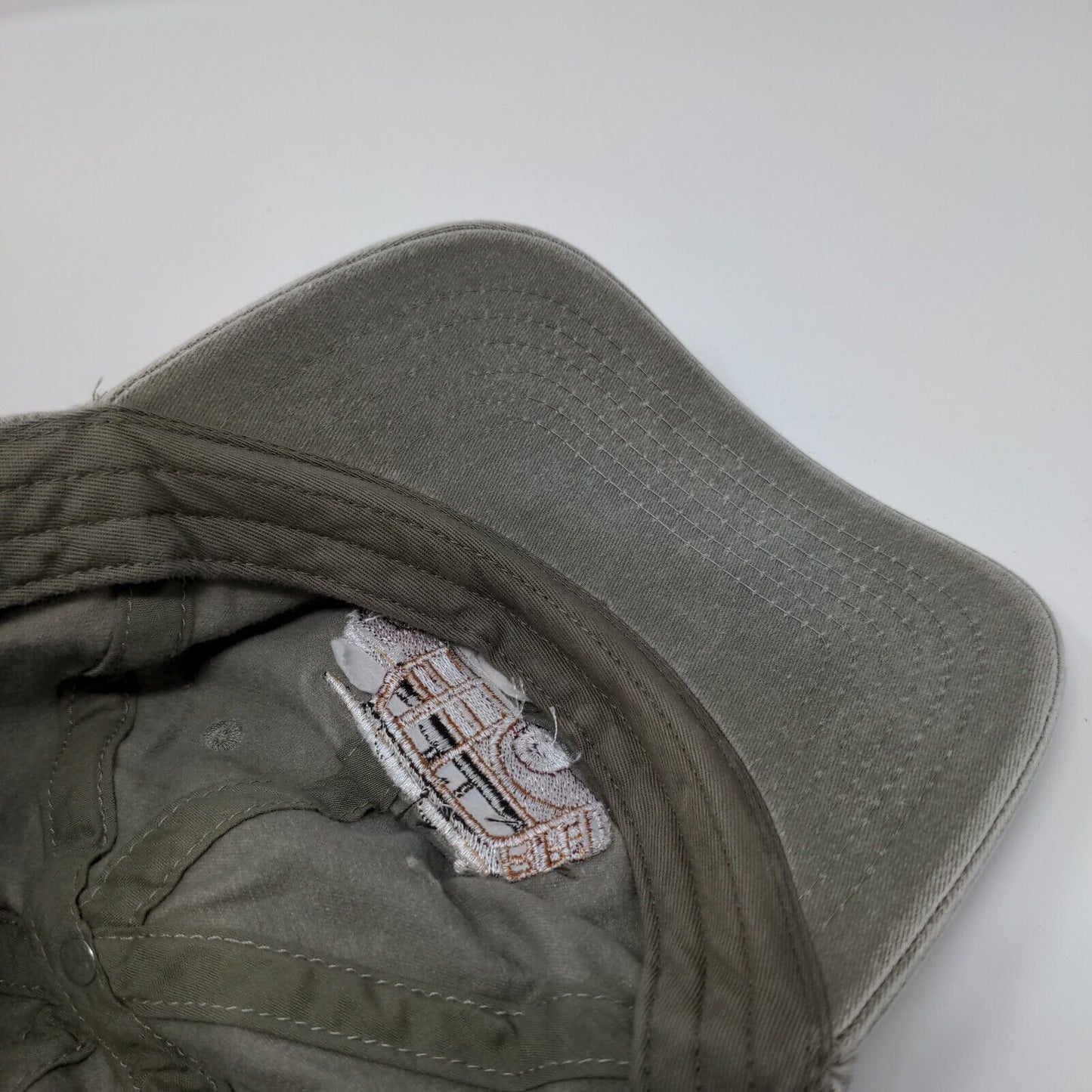 Santa Barbara CA Car Strapback Hat Tan One Size Embroidered Fahrenheit