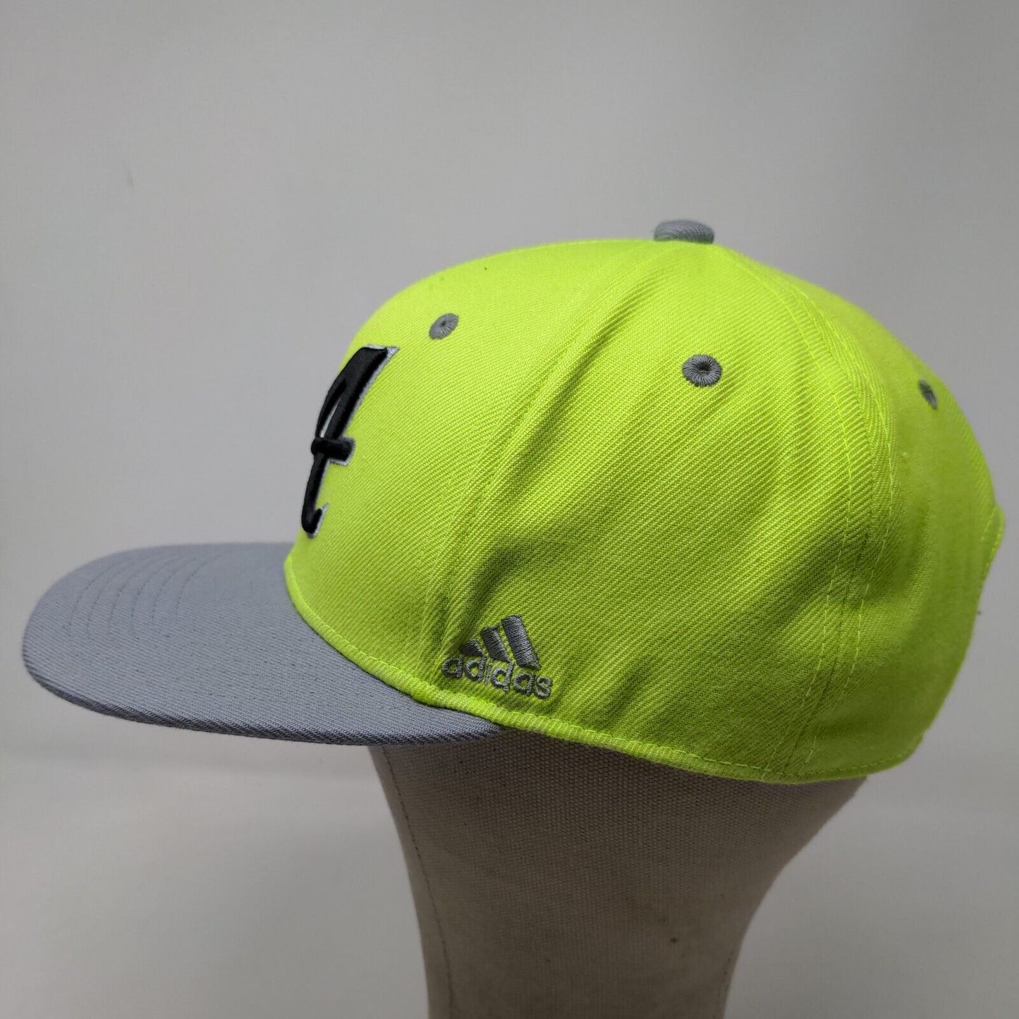 Adidas Climalite Men's Slideback Hat Green Gray OSFA Embroidered Logo