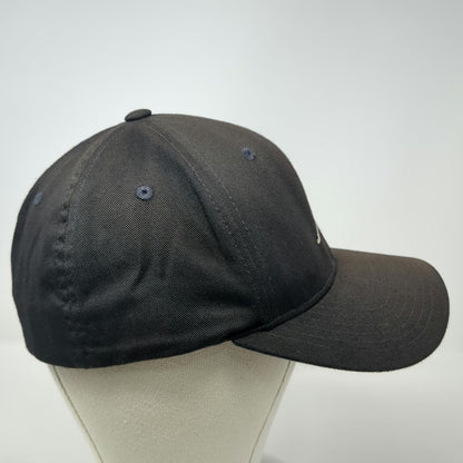 Jordan Baseball Cap Black XL Jumpman Logo Flexfit Structured Curved Brim Hat