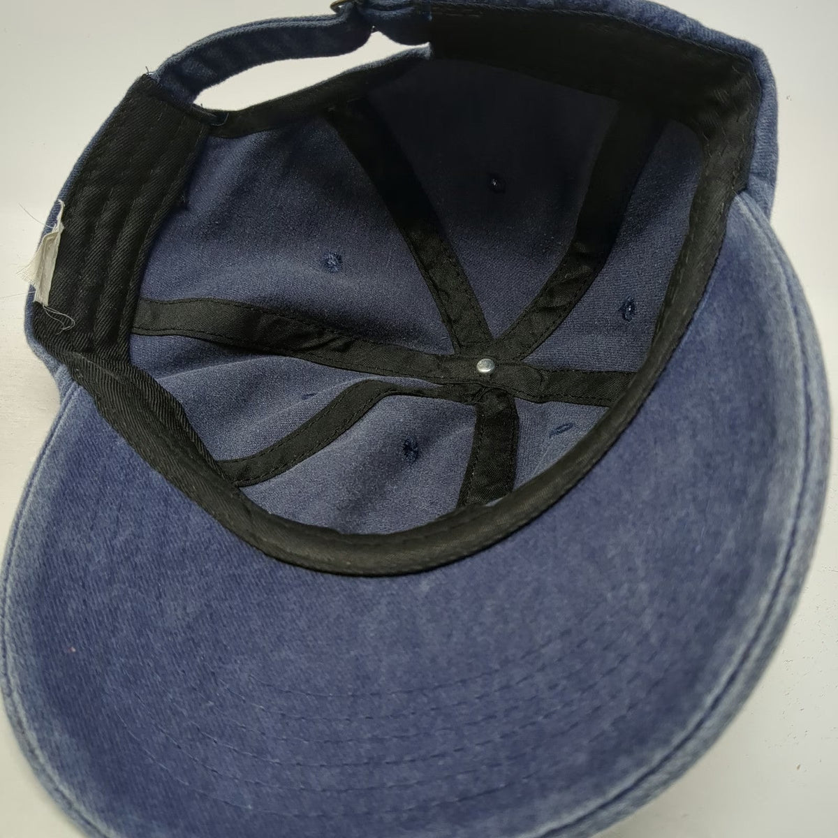 Blue Baseball Cap One Size Hat Monkey Smoking Cigar In My Defense Funny Quote