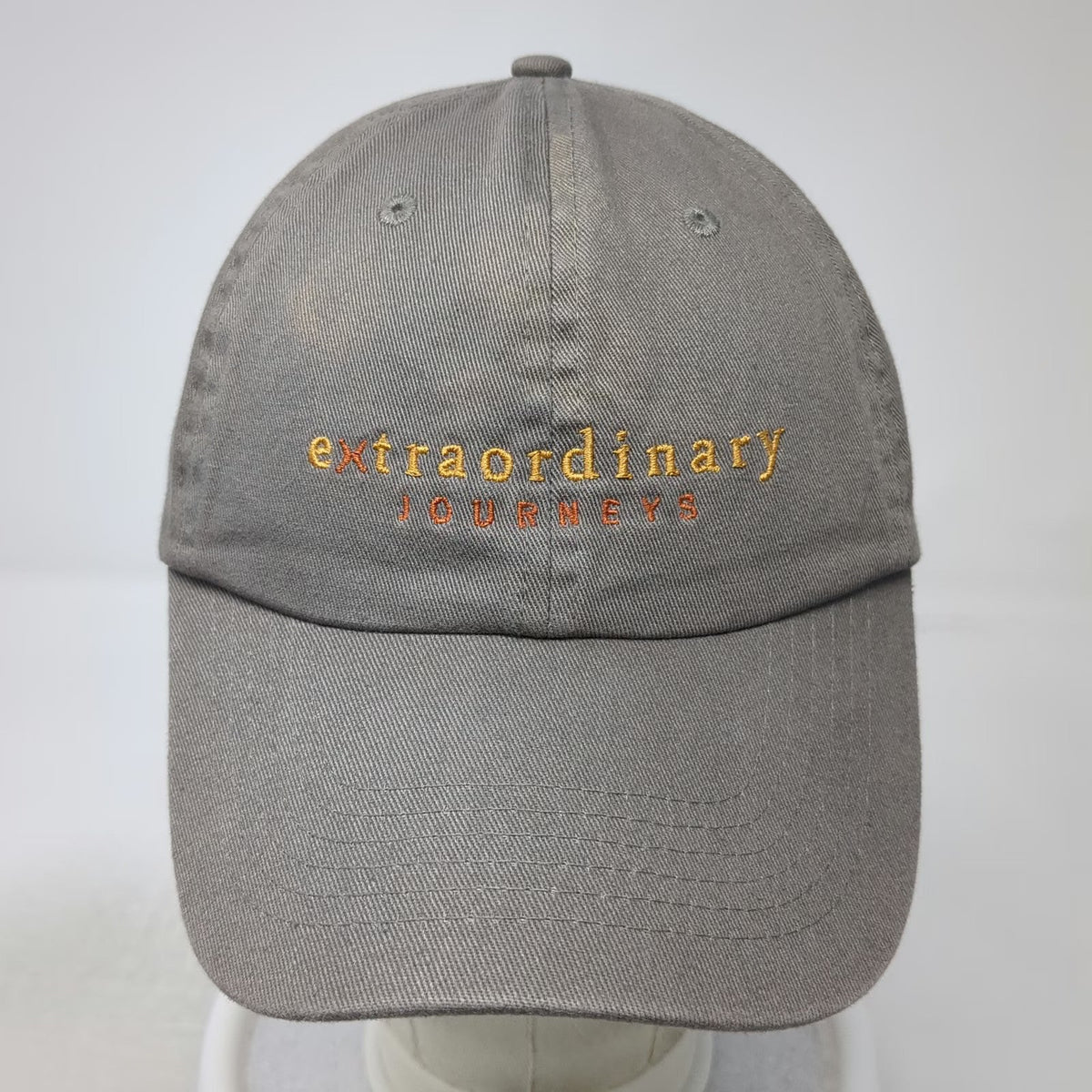 Imagen Brands Baseball Cap Gray One Size Slideback Extraordinary Journeys hat
