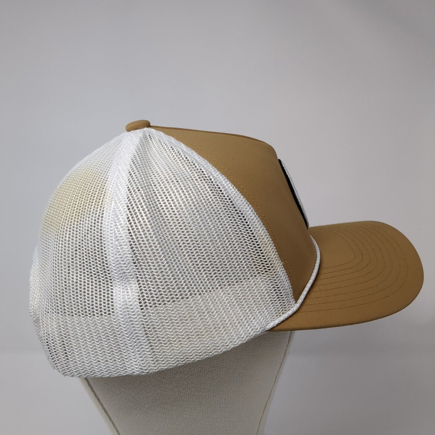 Cowboy Golf Snapback Mesh Back Rope Trucker Hat Brown One Size Hooey