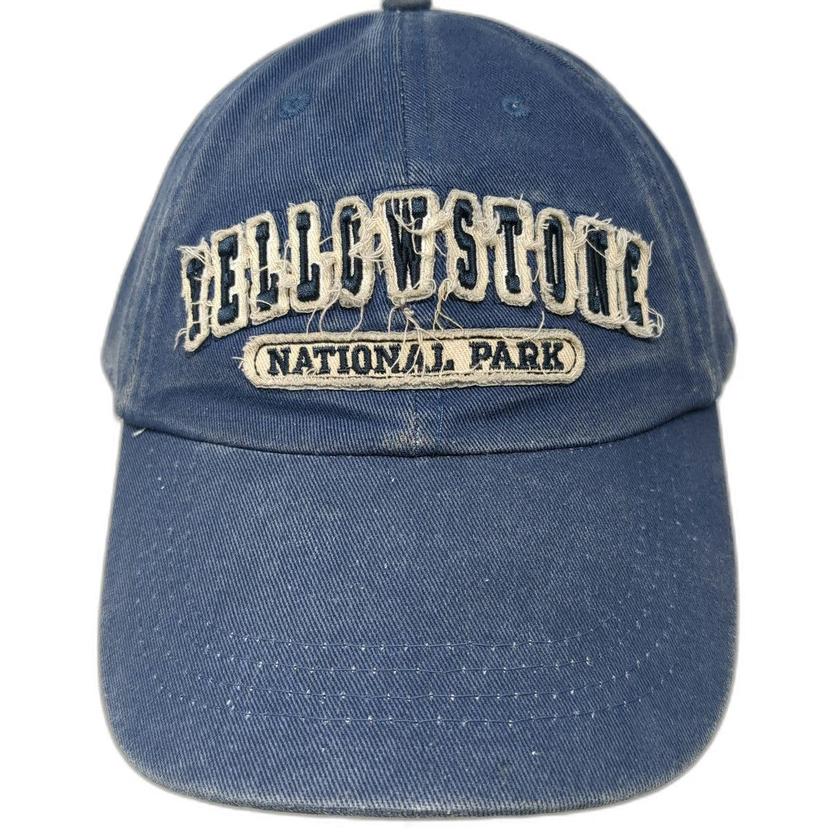 DK Caps Baseball Cap Blue One Size Yellowstone National Park Slideback Hat