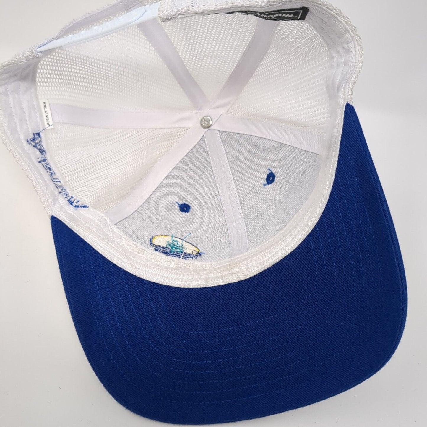 Interwest Snapback Mesh Back Trucker Hat Blue One Size Richardson