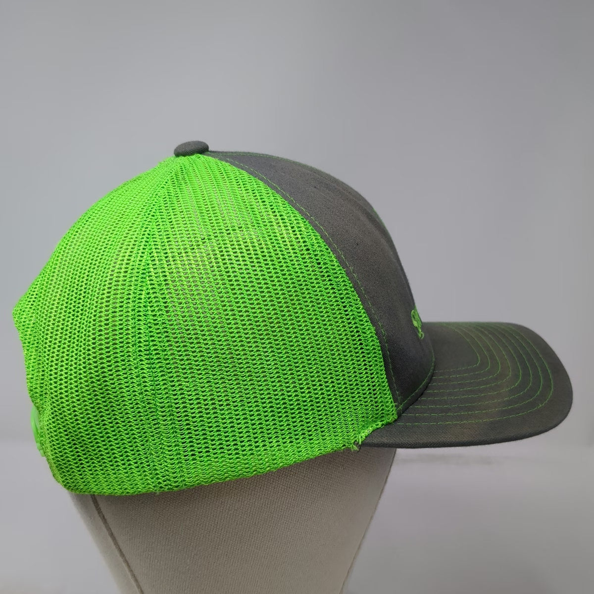 Pacific Headwear Trucker Hat Gray Green One Size Rose Stay Green Inc Snapback