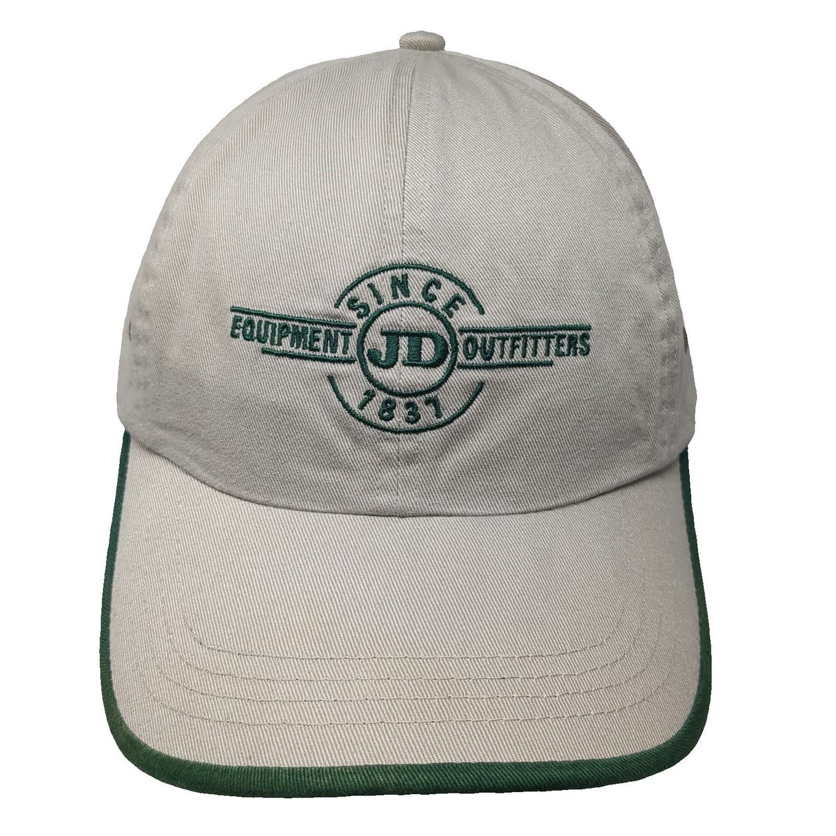 Curb Baseball Cap Beige One Size Hat Strapback JD Equipment Outfitters Green