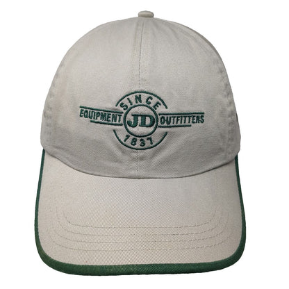 Curb Baseball Cap Beige One Size Hat Strapback JD Equipment Outfitters Green