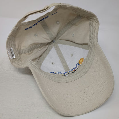 Baseball Cap Beige One Size Puritan's Pride Vitamin Promo Strapback Cotton Hat