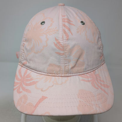Hyp Baseball Cap Pink One Size Turks & Caicos Tropical Hibiscus Palm Tree Hat