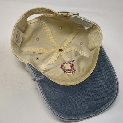 Boston Red Sox MLB Twins Enterprise Baseball Cap Beige Blue Red One Size Hat