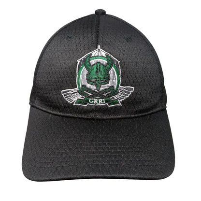 GRR1 Vikings Row As One Strapback Hat Black OSFM Embroidered 6 Panel