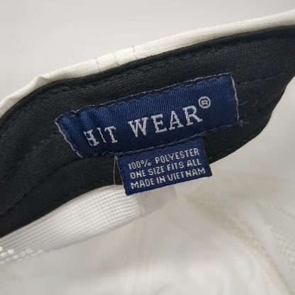 Hit Wear Newburyport Five Cents Savings Bank Baseball Cap White One Size Hat