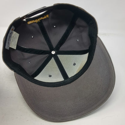 Carhartt Snapback Gray One Size Hat M Boutique Taqueria Patch Flat Bill
