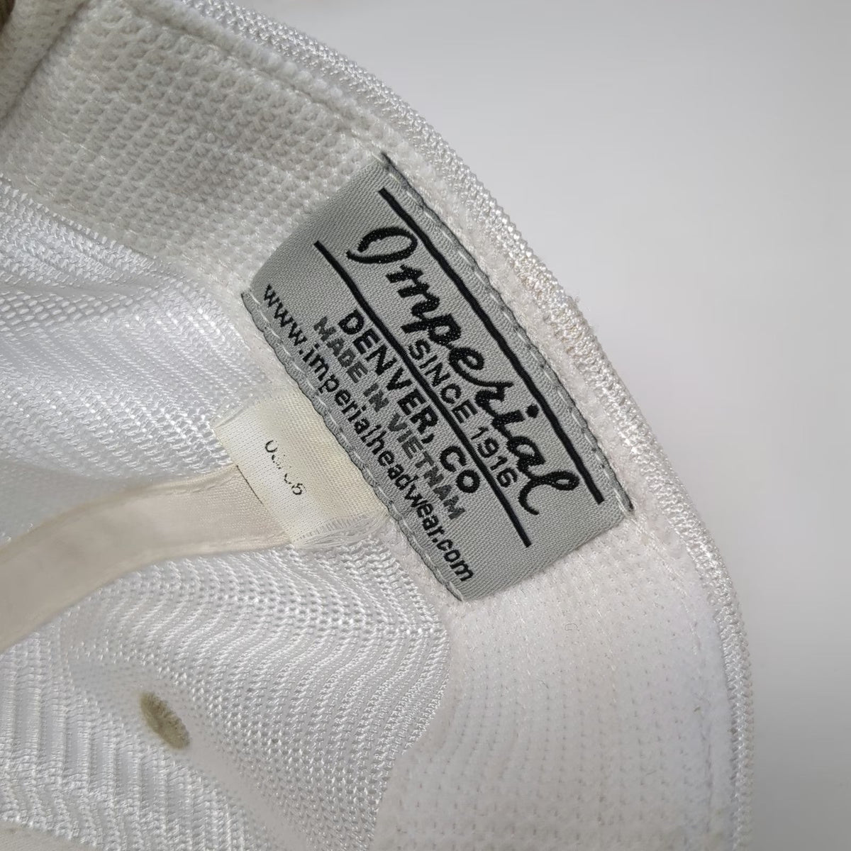Imperial Madison River Fishing Company Baseball Cap Beige One Size Mesh Back