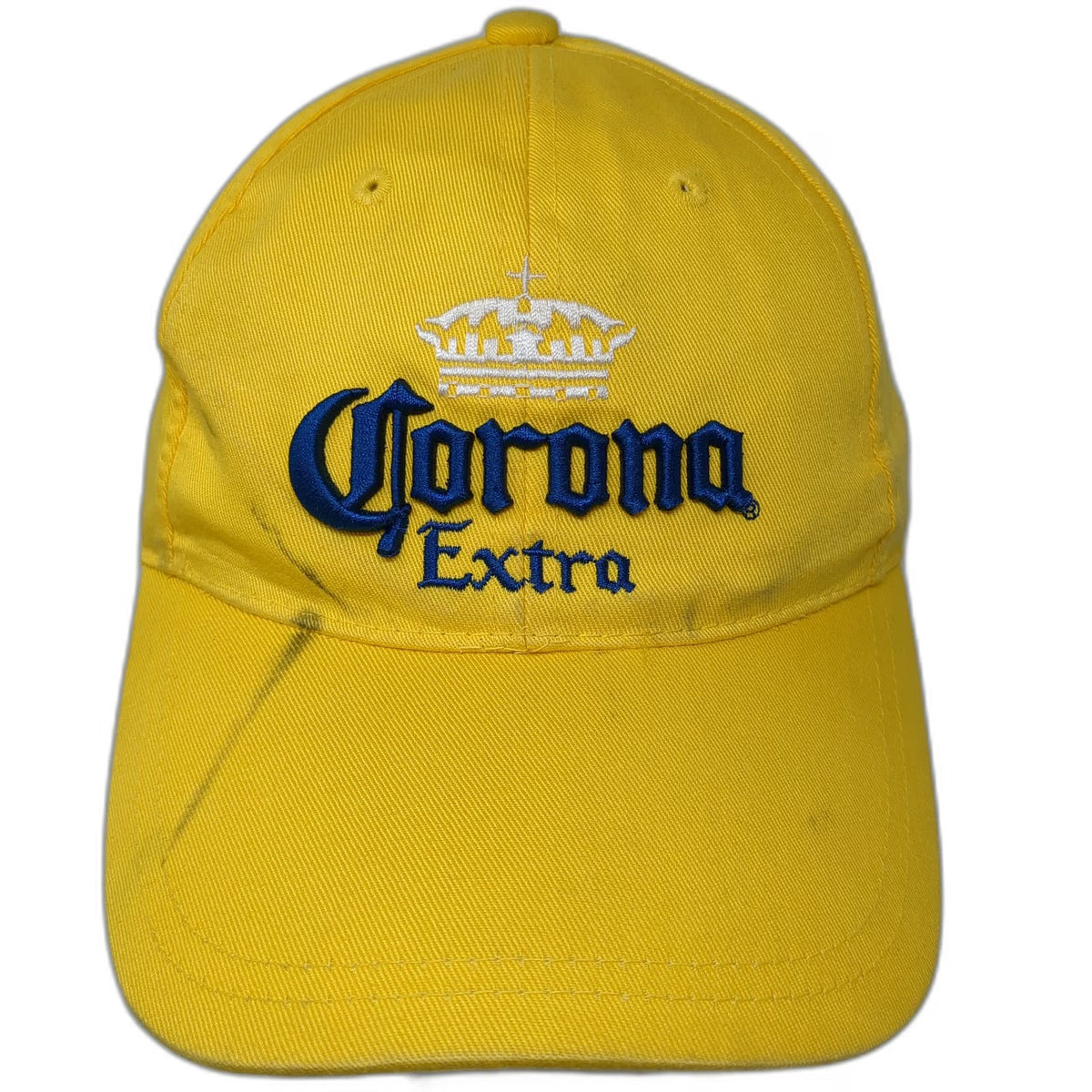 Corona Extra Beer Embroidered Logo Yellow Baseball Cap One Size Strapback Hat