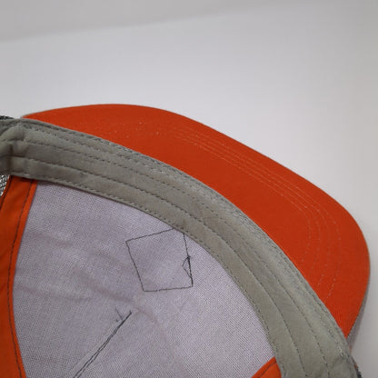 Explore Patch Snapback Mesh Back Trucker Hat Gray One Size Adjustable