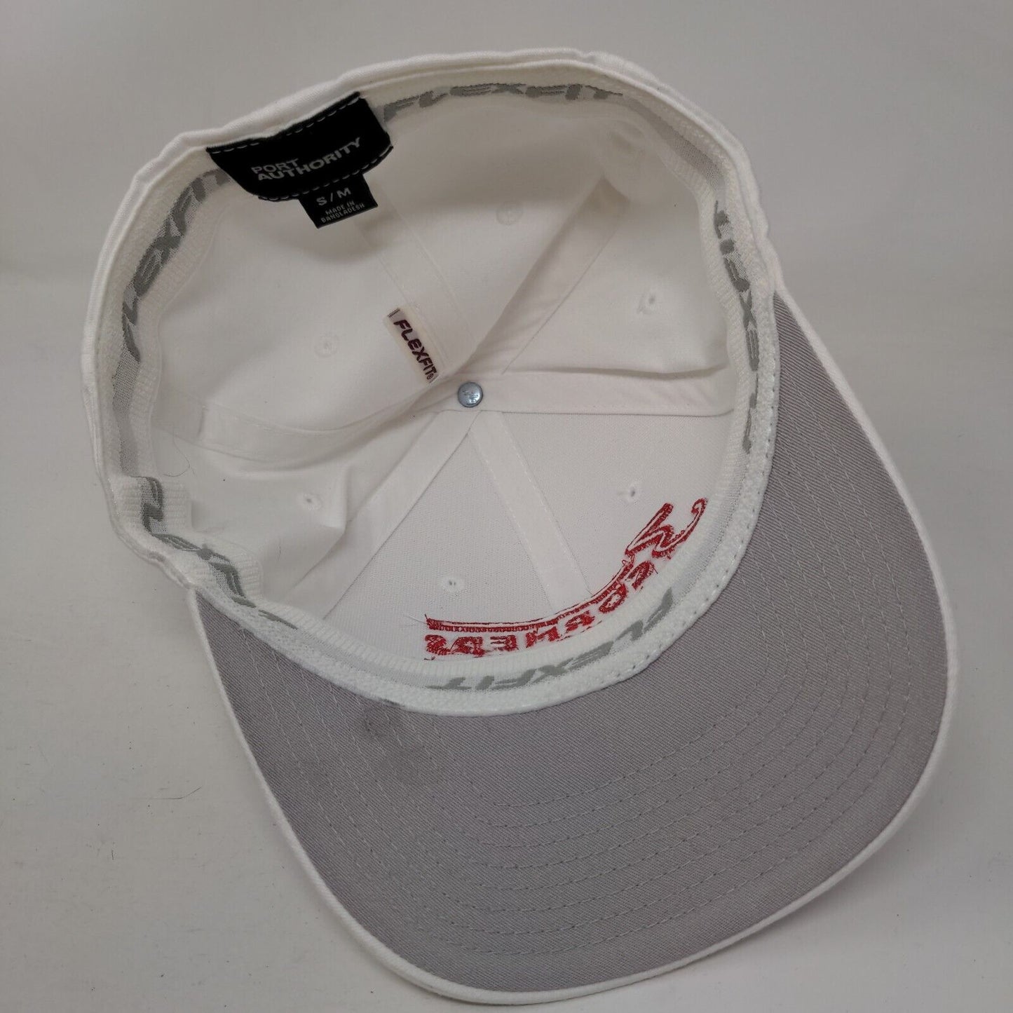 3 Corners New York Style Pizza Fitted Hat White S/M Port Authority