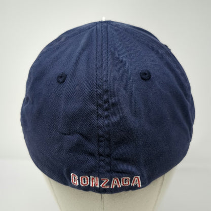 Nike Gonzaga Bulldogs NCAA Cap Blue One Size OSFM Swoosh Flex Stretch Fit Hat
