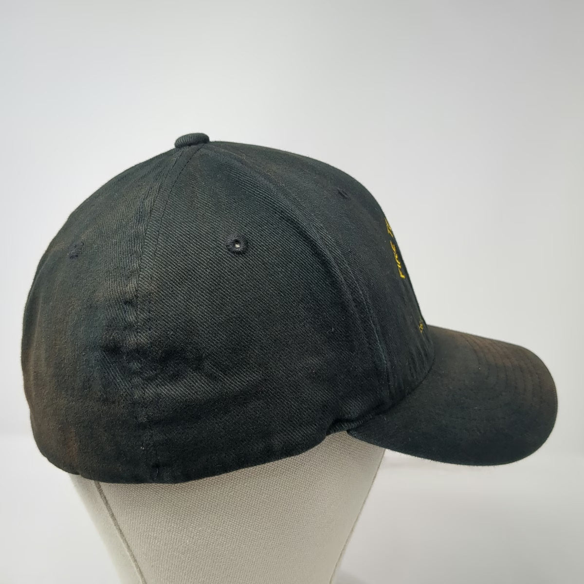 Yupoong Flexfit Baseball Cap Black XL 266th Range Squadron Air Force Unit Hat